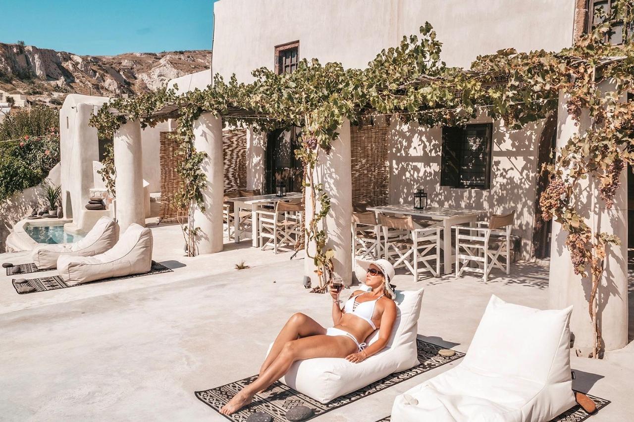 Canava Villas In Santorini Emporio  外观 照片