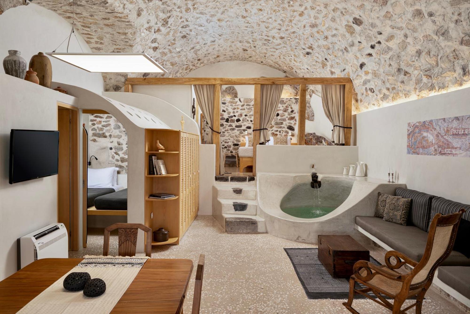 Canava Villas In Santorini Emporio  外观 照片