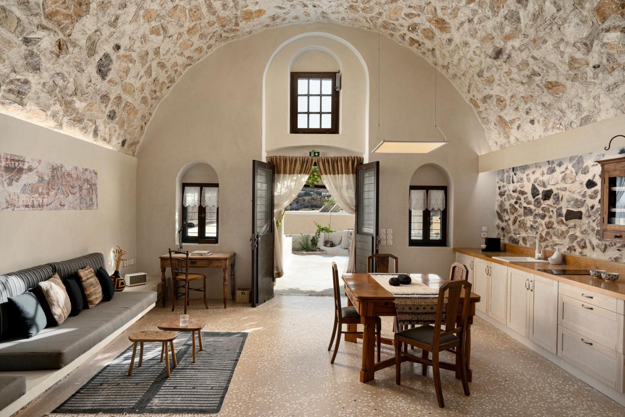 Canava Villas In Santorini Emporio  外观 照片